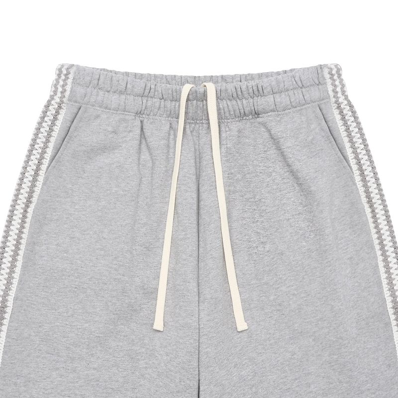 Asel Bermuda Sweat Shorts Gray