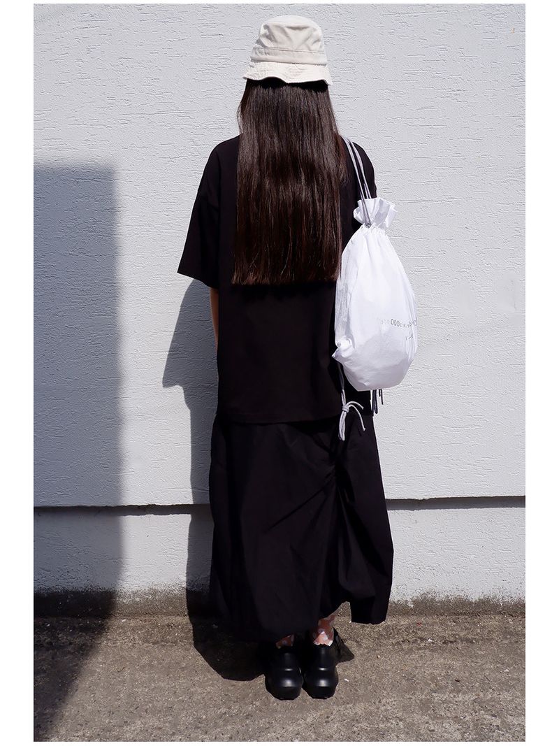 Reverse Logo T-Shirt / White