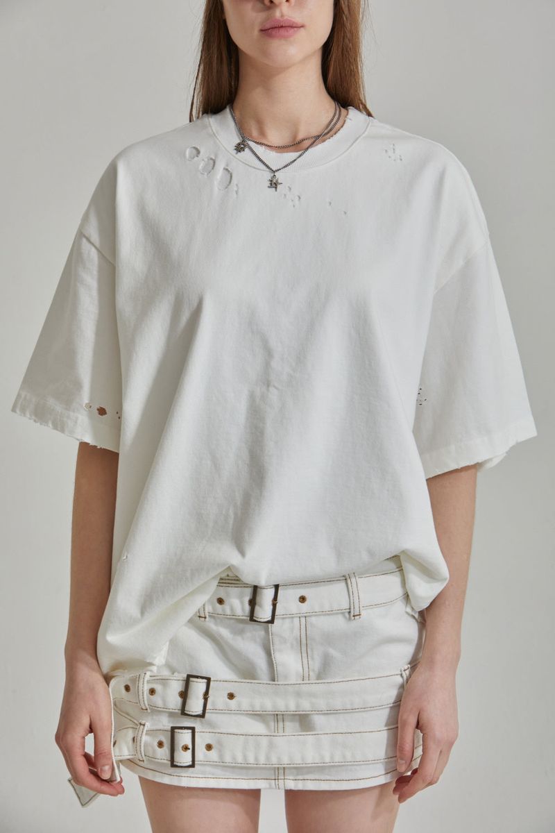 BELT MINI SKIRT