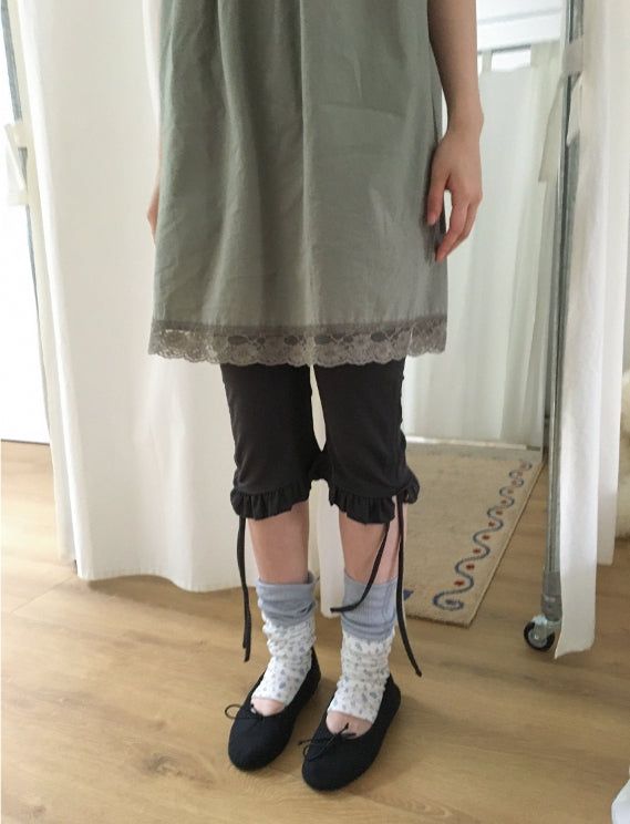 Dosen Flower Color Matching Leg Warmer