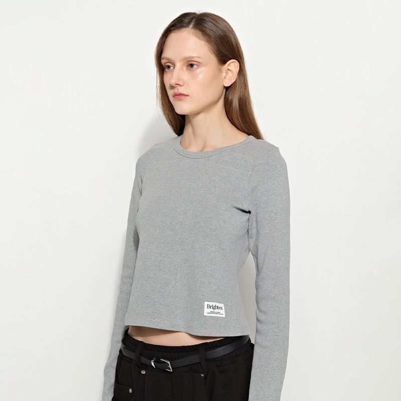 Essential Round-Neck Grey