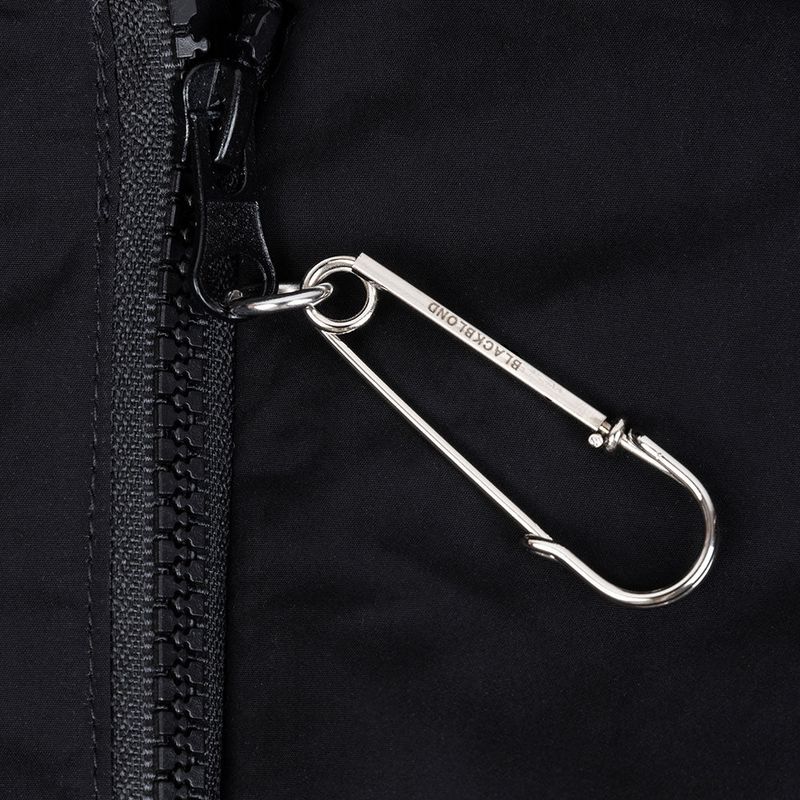BBD Graffiti Logo Hidden Cuff Puffer Jacket (Black)