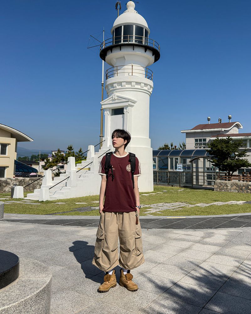 Jorbic 3D Cargo Bermuda Pants