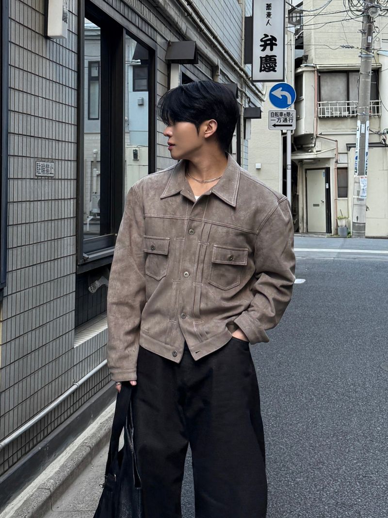 AVAND（アバンド）の「Add suede tracker jacket（Jackets/Outerwear）」
