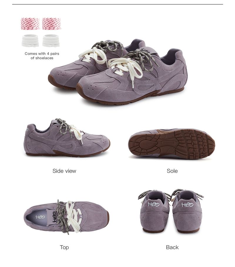 HBD "Little Puff" Thin-Soled Casual Shoes