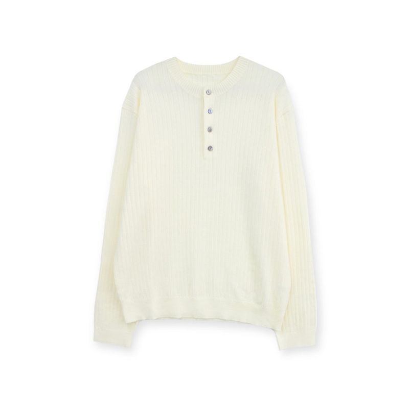 LMN Verbony 4 Button Long Sleeve Knitwear (5 colors)