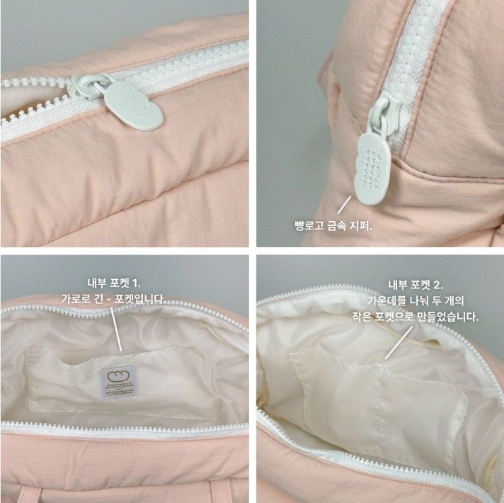 Ribbon Cloud Bag [Strawberry Milk]