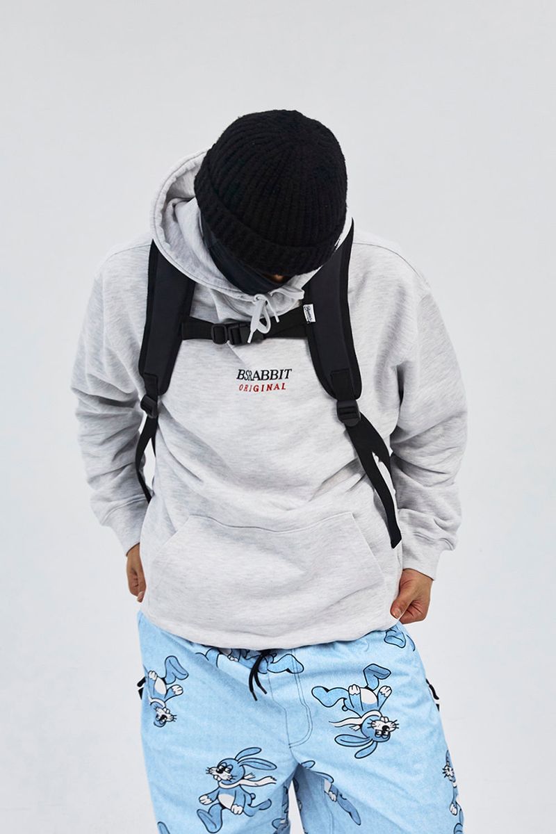BSR ORIGINAL HOODIE HEATHER GREY