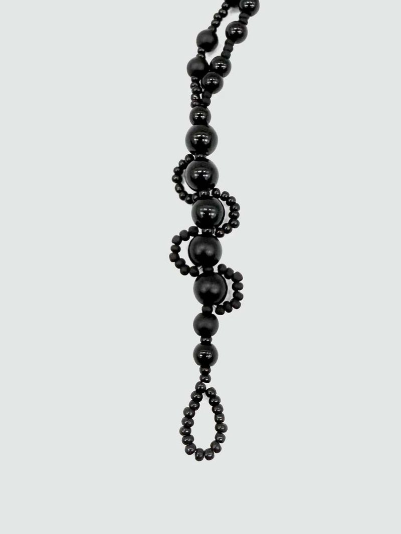 Interlaced Essence Bracelet - Black Matte & Gloss