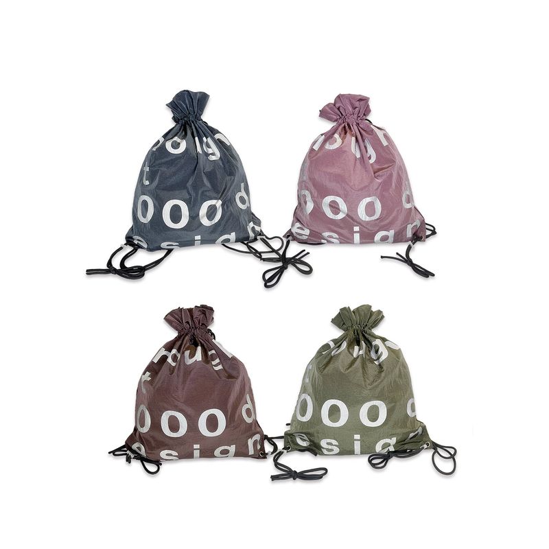000 Design Gym Sack / Smoke Pink