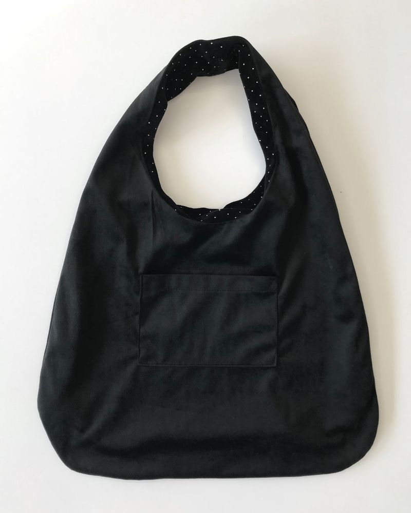 Puff reversible dot bag (2color)