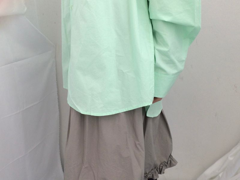 light cotton oversized shirt
