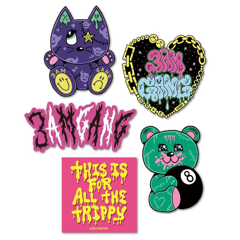 3amgang x DASOL Sticker pack