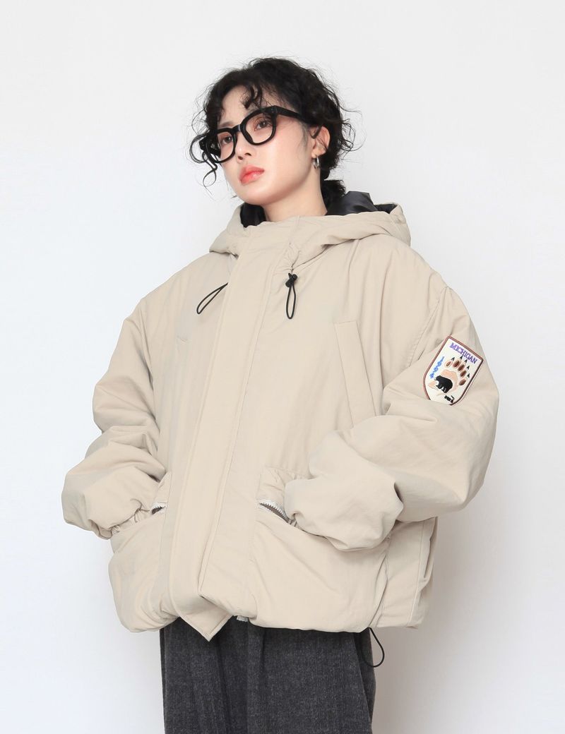 nutellike（ヌテールライク）の「Mountain Patch Hooded Padding（Jackets/Outerwear）」
