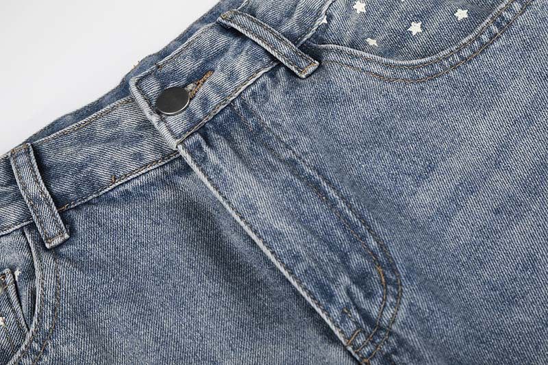 Elise Wide Denim Pants
