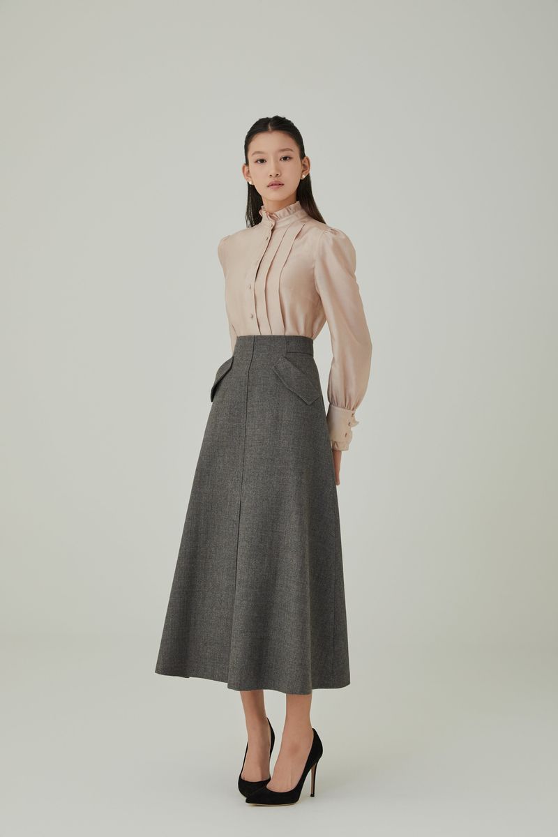 NO.5 TOP - NUDE BEIGE