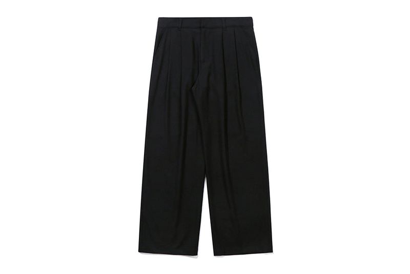 ESSENTIAL WIDE SLACKS_BLACK