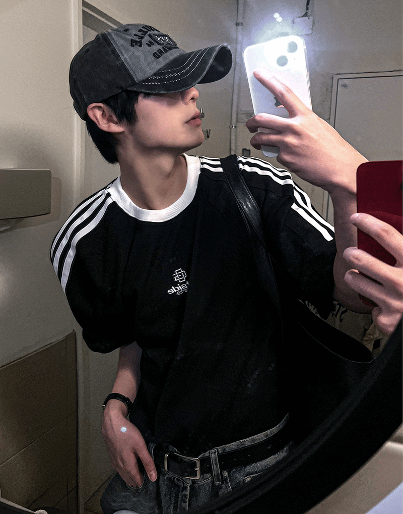COSYHARU（コシハル）の「levante アウトサイドトラック半袖Tシャツ（トップス）」