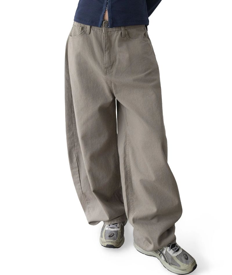 Muro Check Pocket Curved Pants