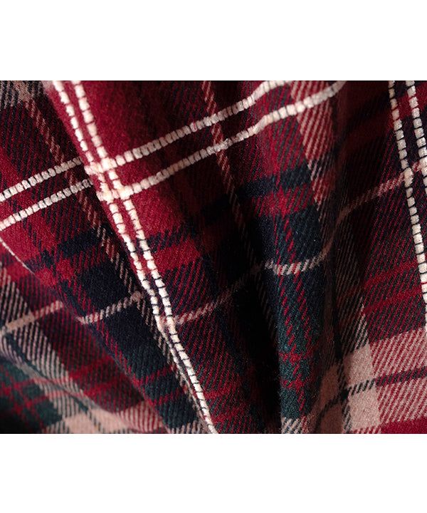LB Rustic Core Flannel Check Shirt (Red)