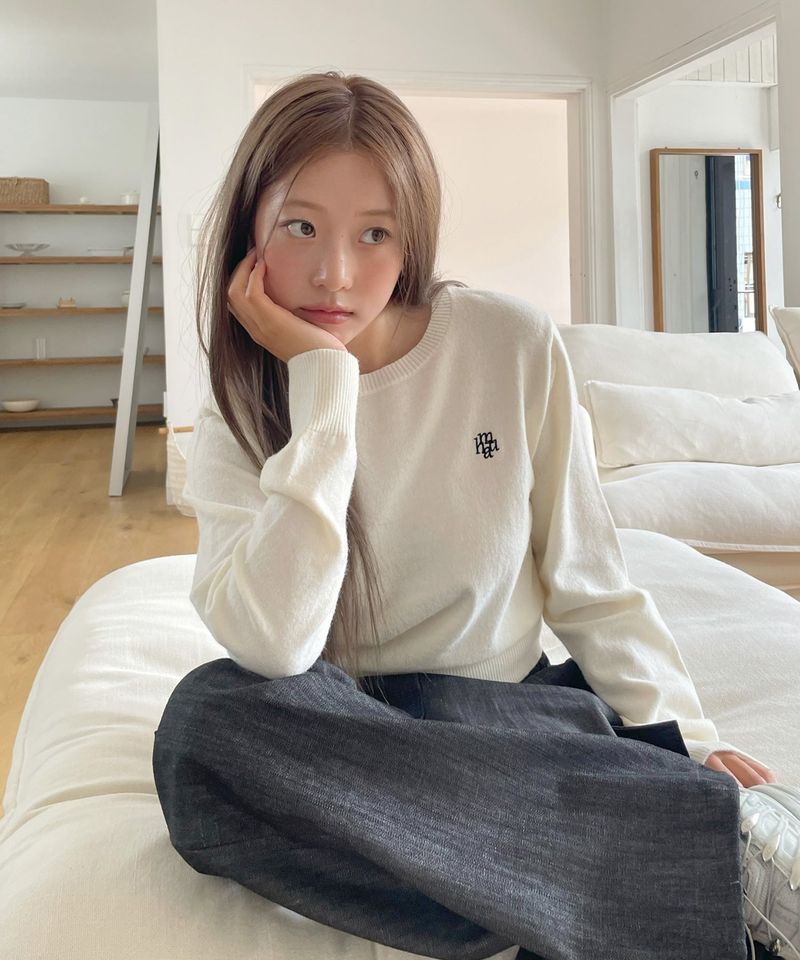 STITCH LOGO BASIC KNIT