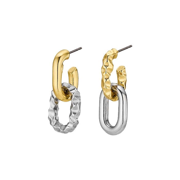 JAMIE&BELL(ジェイミーアンドベル)の「Knocked Unbalance separate earrings(Accessories)」