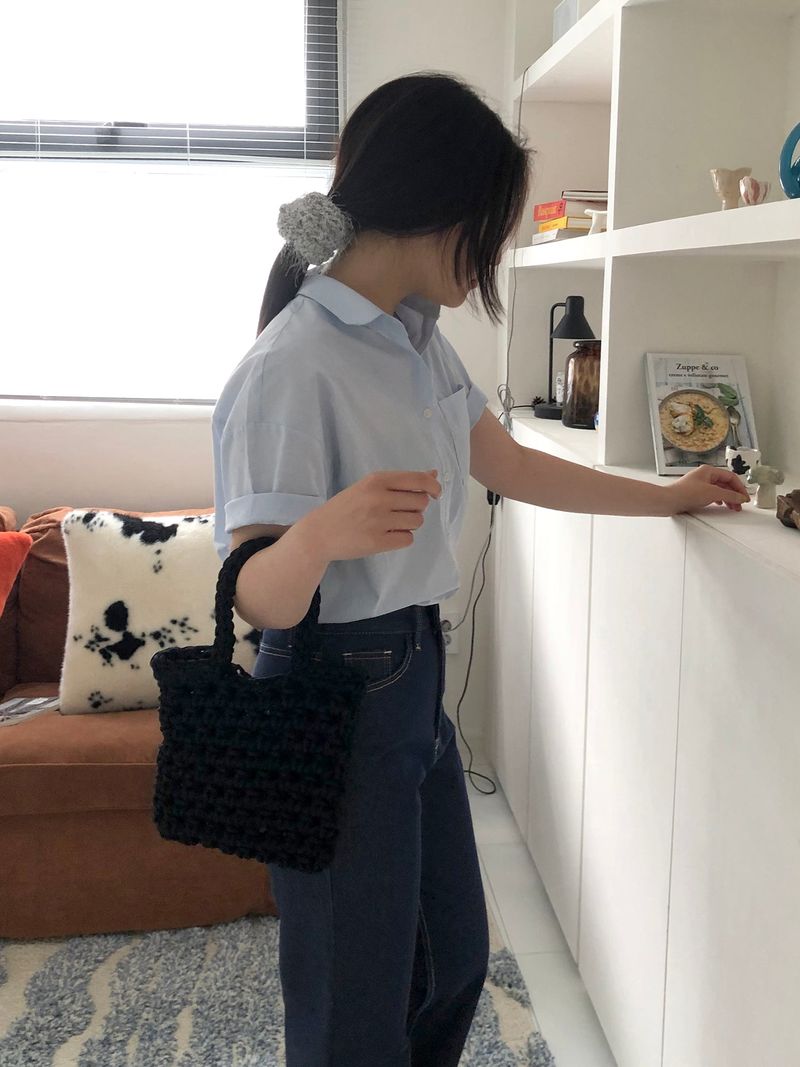 fruit net bag (black)