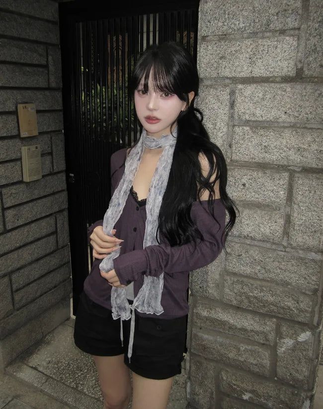 ULAN（ユレン）の「ダスティ リンクル スカーフ（ファッション小物）」