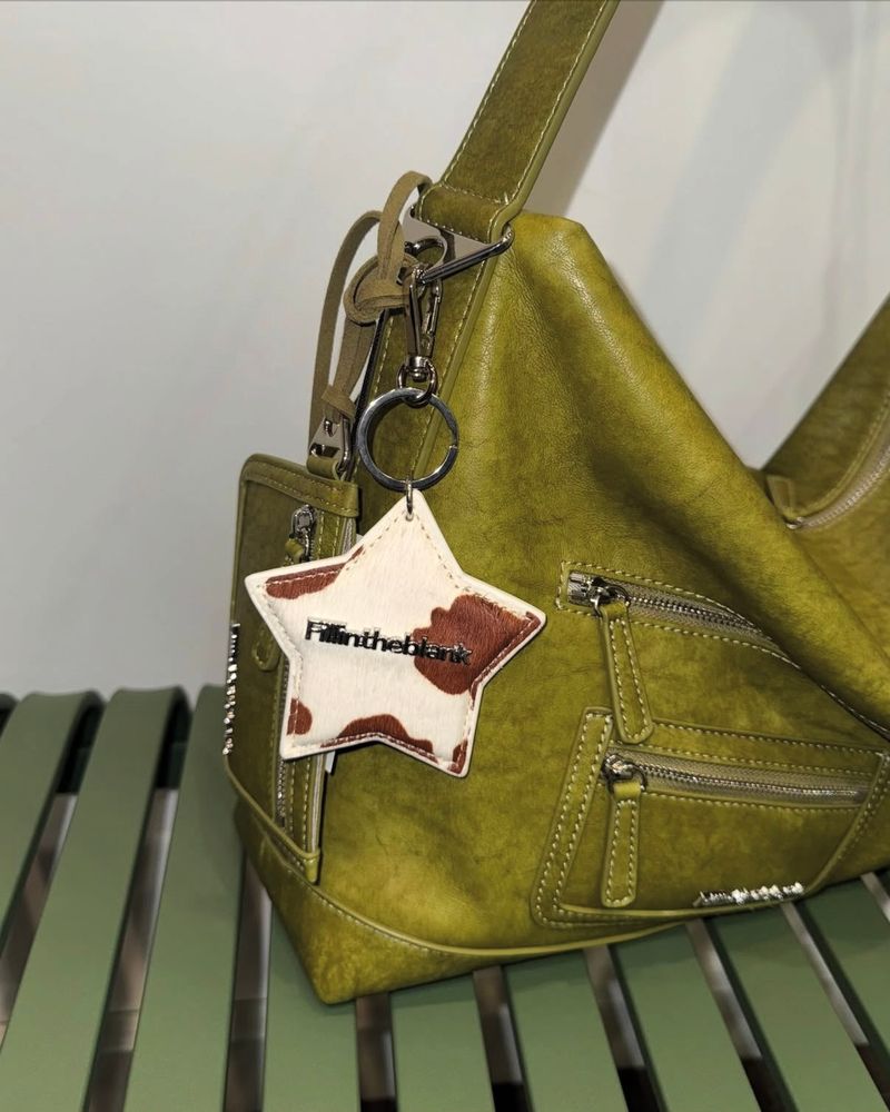 Pony Star Keyring (brown)