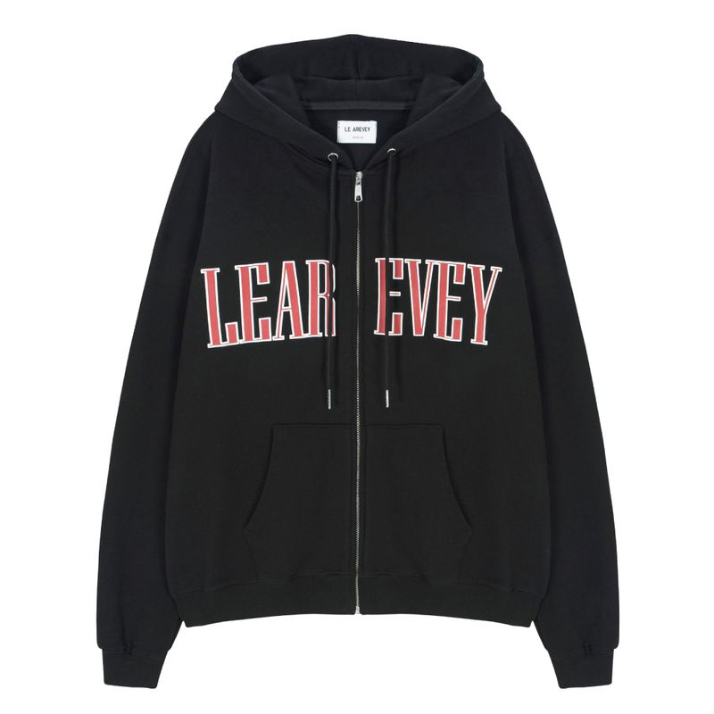 LE AREVEY（アルヴェイ）の「LE AREVEY ロゴ フルジップアップ フーディー（トップス）」