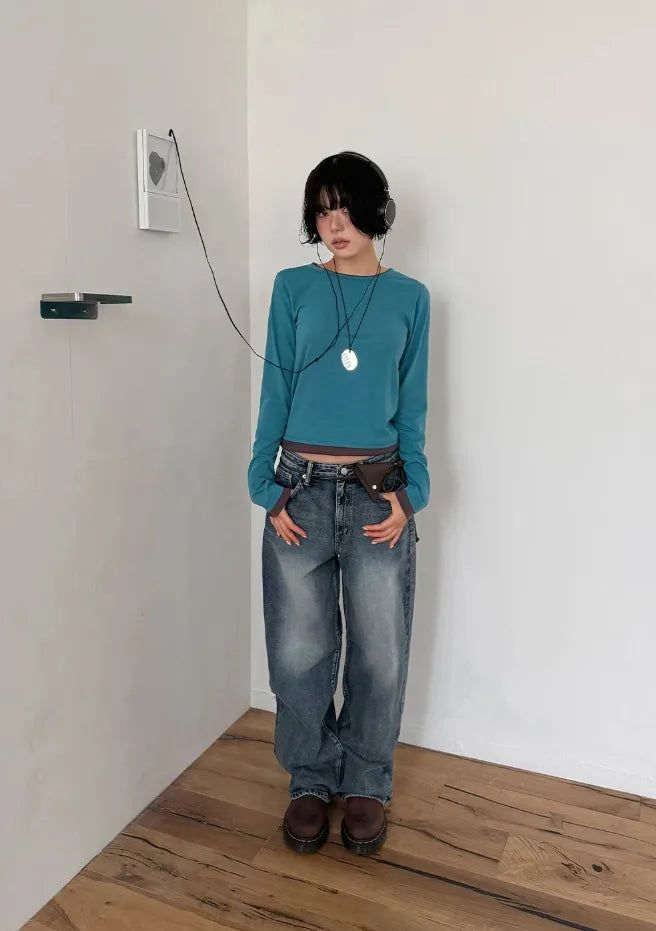 DEEP WASHED DENIM