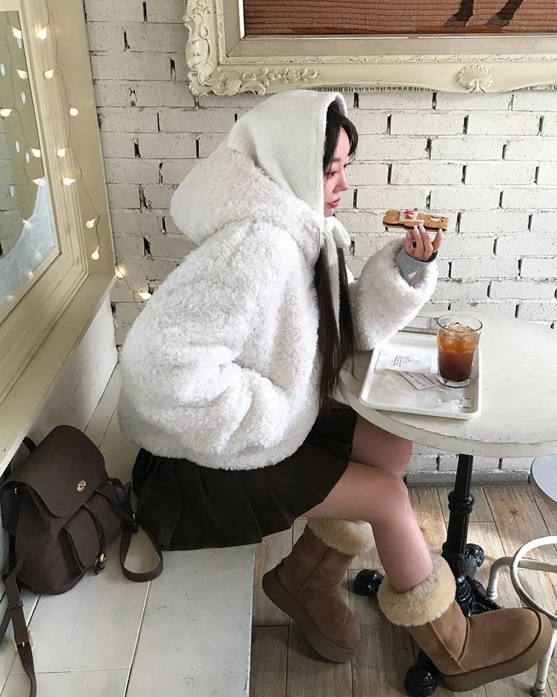 [ORIGINAL] Hershey Boa Hooded Jumper