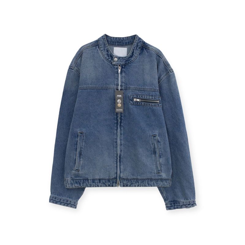 Module Biker Denim Jacket (3color)
