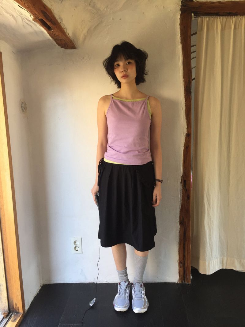 DUGGY(ダギー)の「Kua square neck sleeveless top (6color)(Tops)」