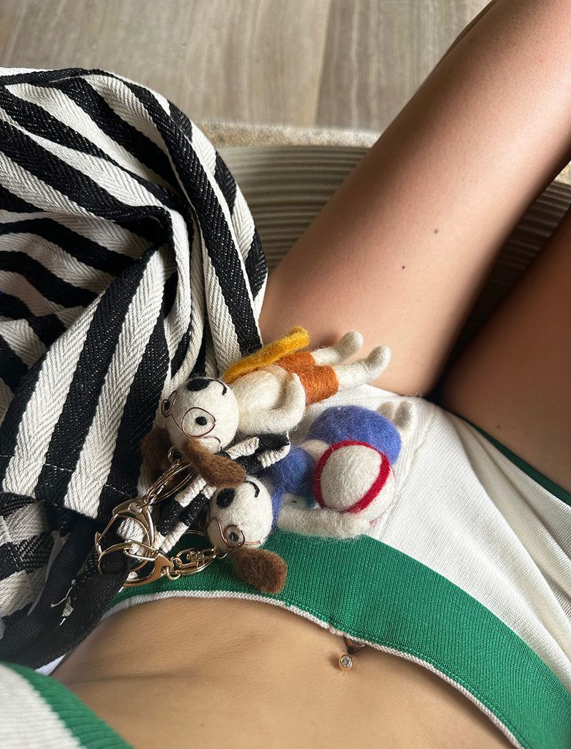 knitwear colored bikini swimwear