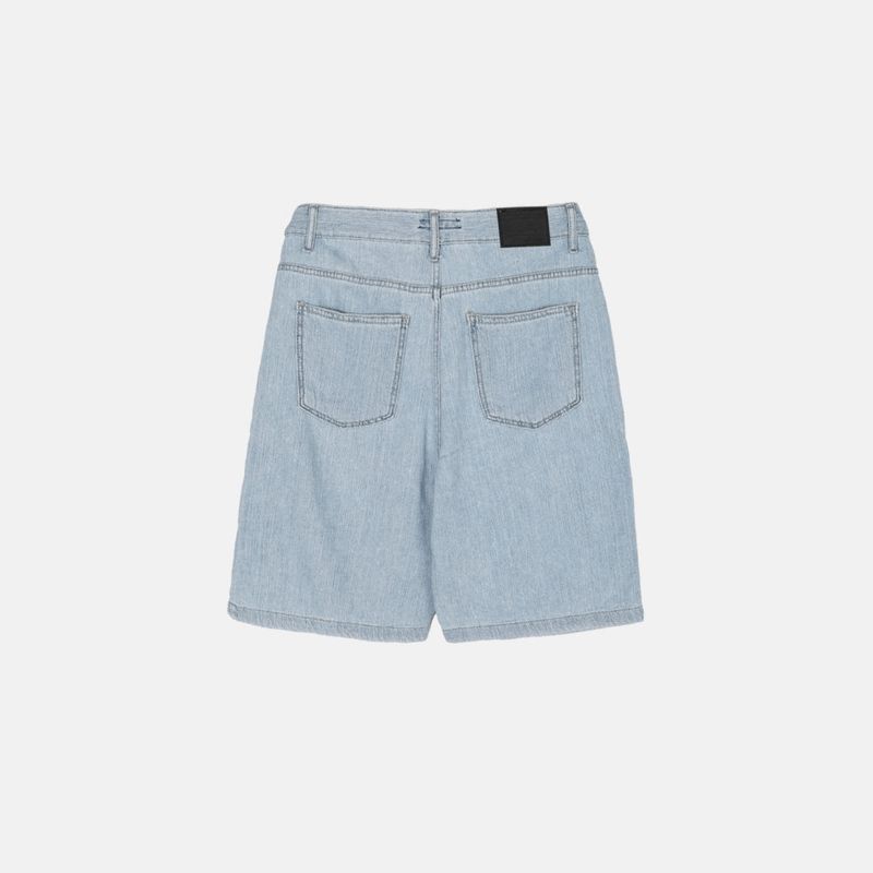 LMN Eastern Micro Cool Half-Capri Wide Denim Half Pants (3 colors)