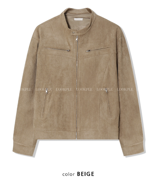 Miele YKK Suede Biker Jacket