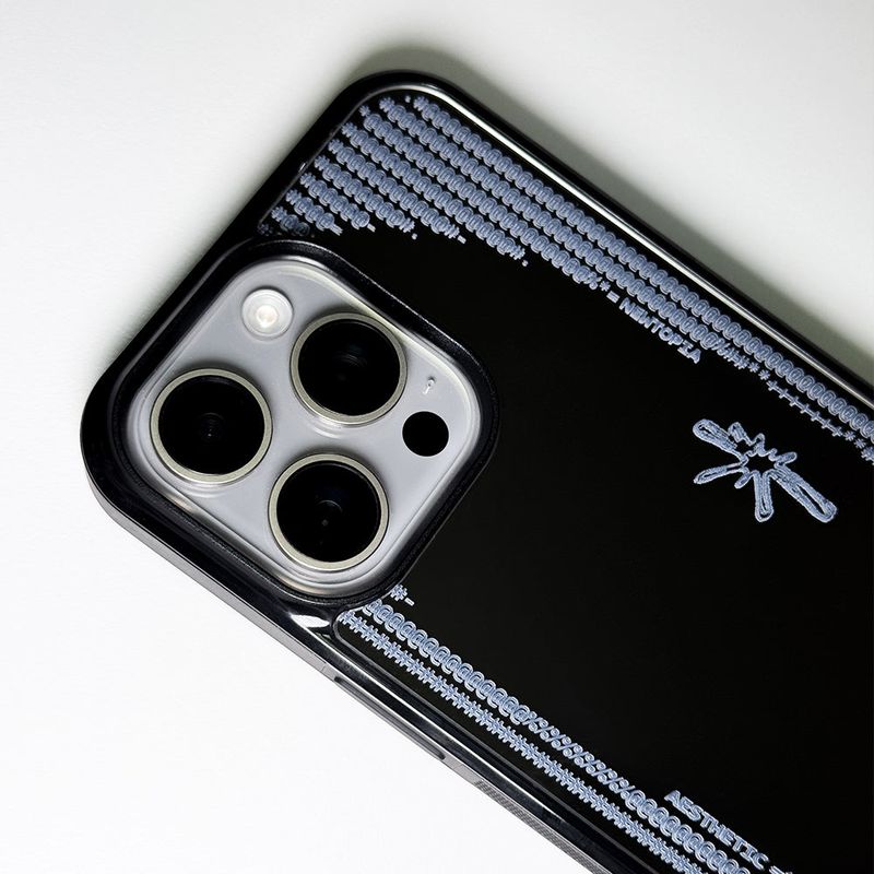 NTA Bound Life_ASCII CORE_002 Bumper Mirror Phone Case