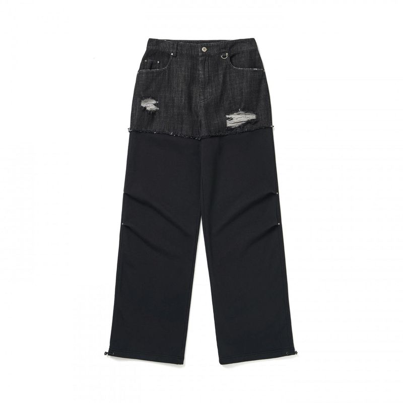 DENIM MIXED TRAING PANTS