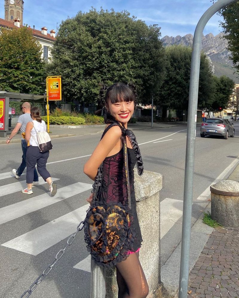 Heart-shaped Taeguek Bag