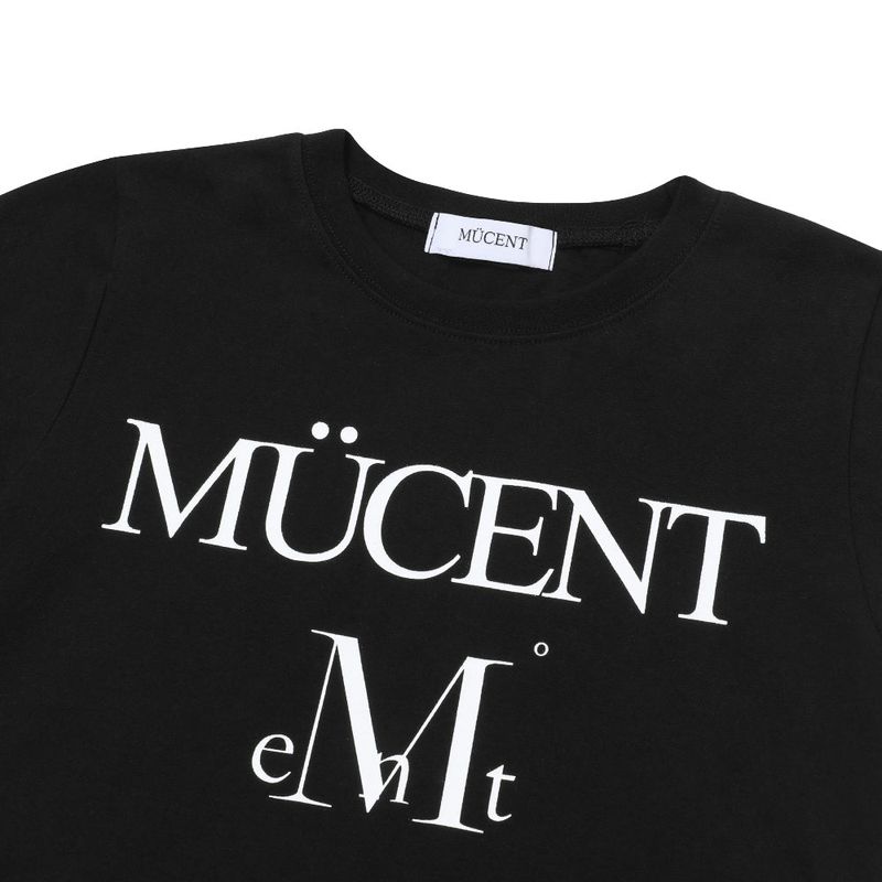 BASIC LOGO HALF T (Black, White) 