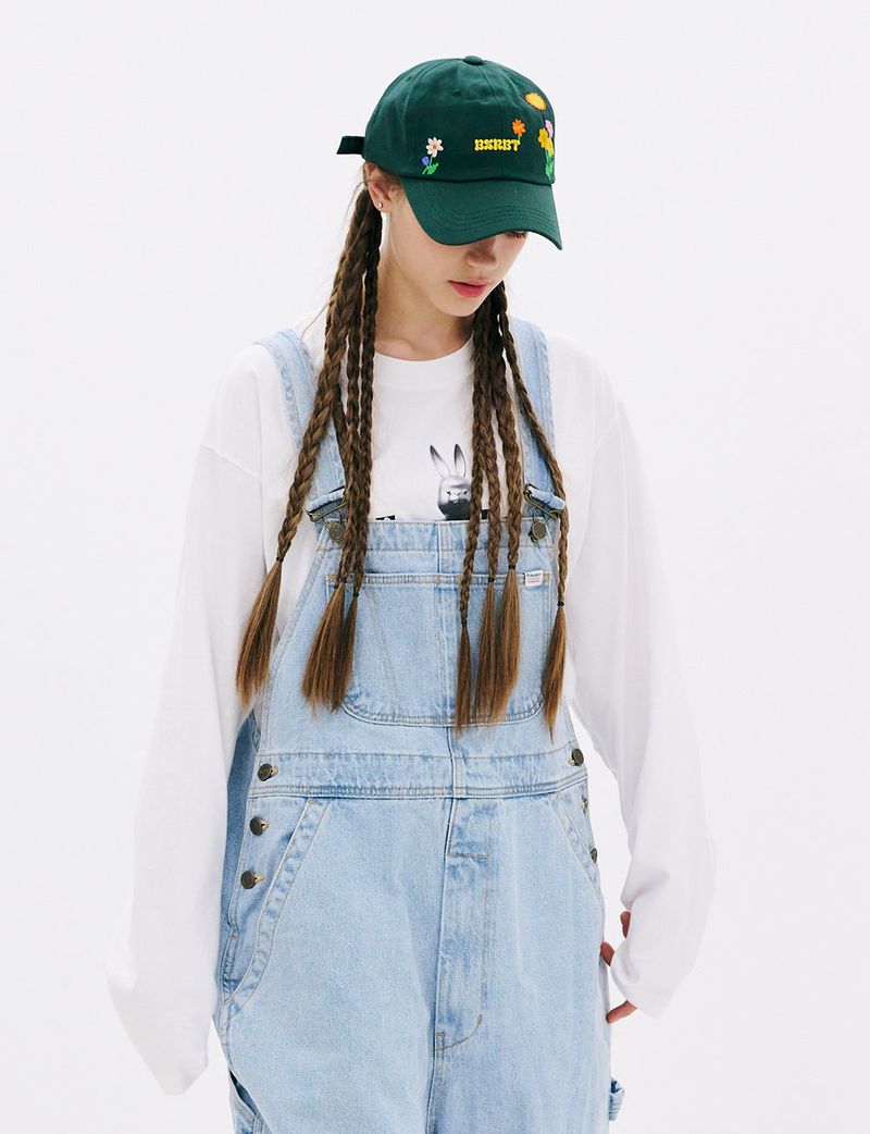 CARPENTER LOOSEFIT DENIM OVERALL LIGHTBLUE