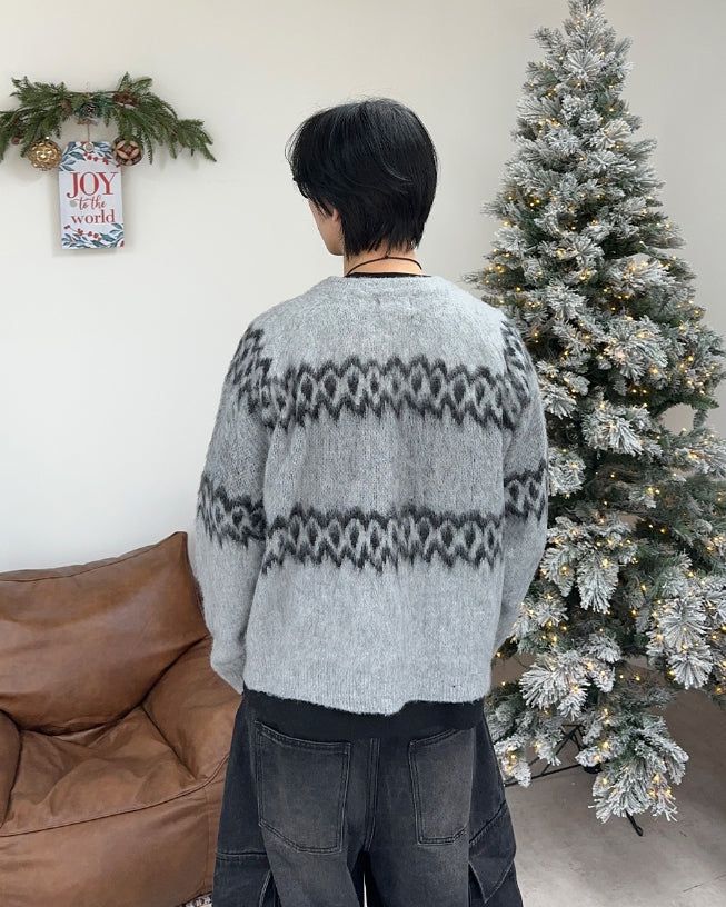 Repel Hairy Nodrick Crop Cardigan
