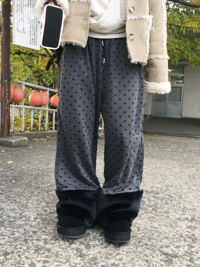 RITCORE（リットコア）の「Minky Dot Legwarmer Pants (2c)（Pants）」