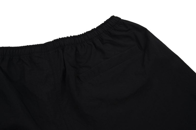 CCCC EMBROIDERED NYLON SHORTS(BLACK)