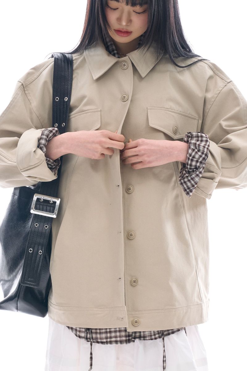 Vesper loose cotton jacket