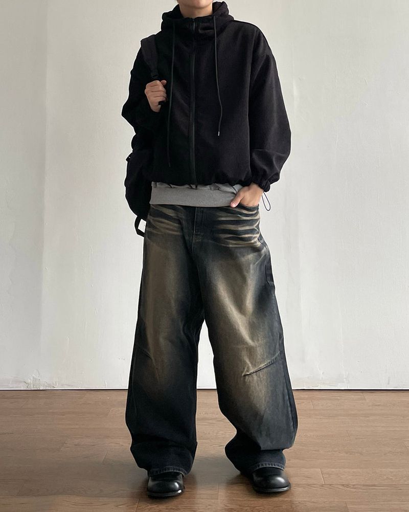 North Corduroy Hooded Jacket