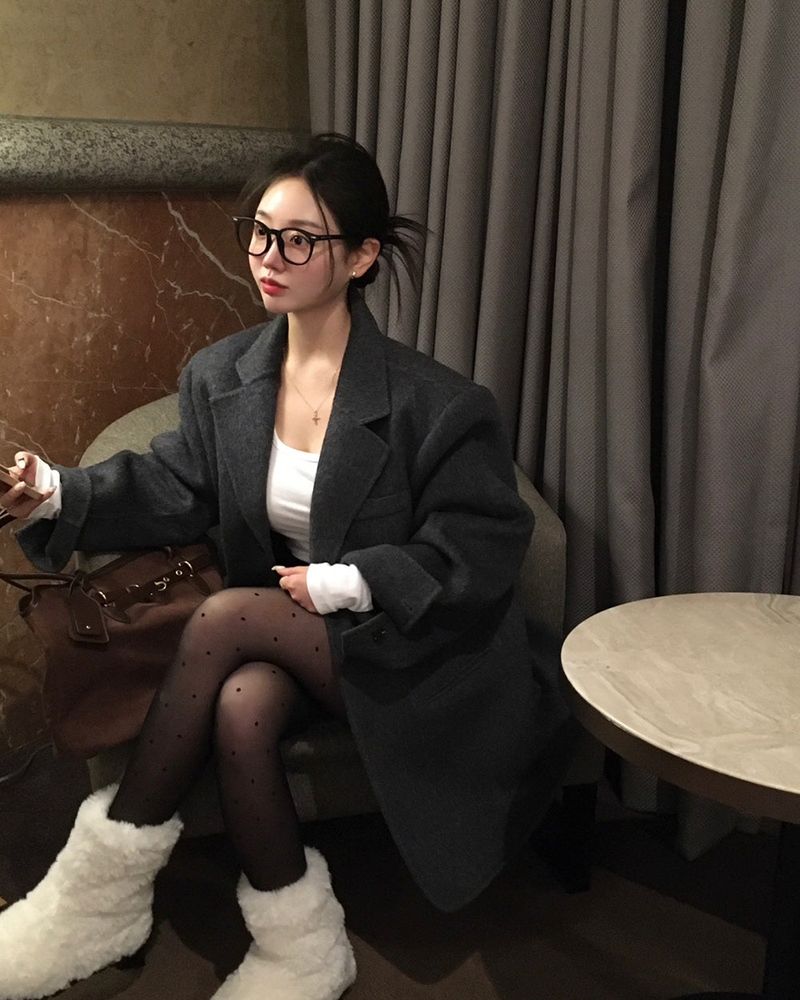 [BELLIDE MADE] Antique, Handmade Overfit Half Coat