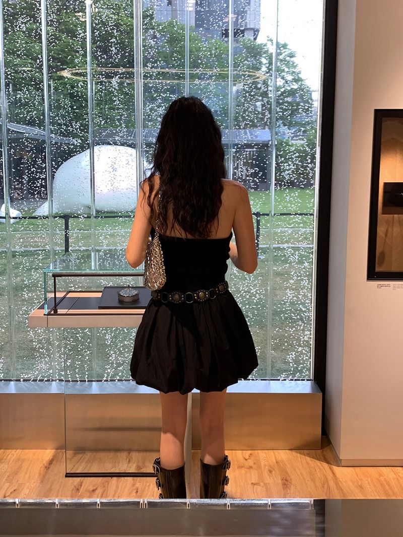 [MADE] VITO PUMPKIN MINI SKIRT