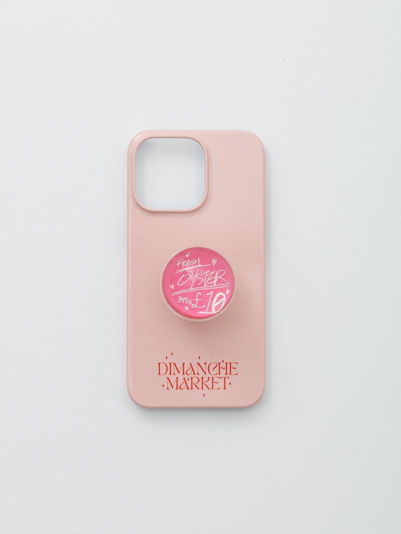 Pink Dimanche Logo Case